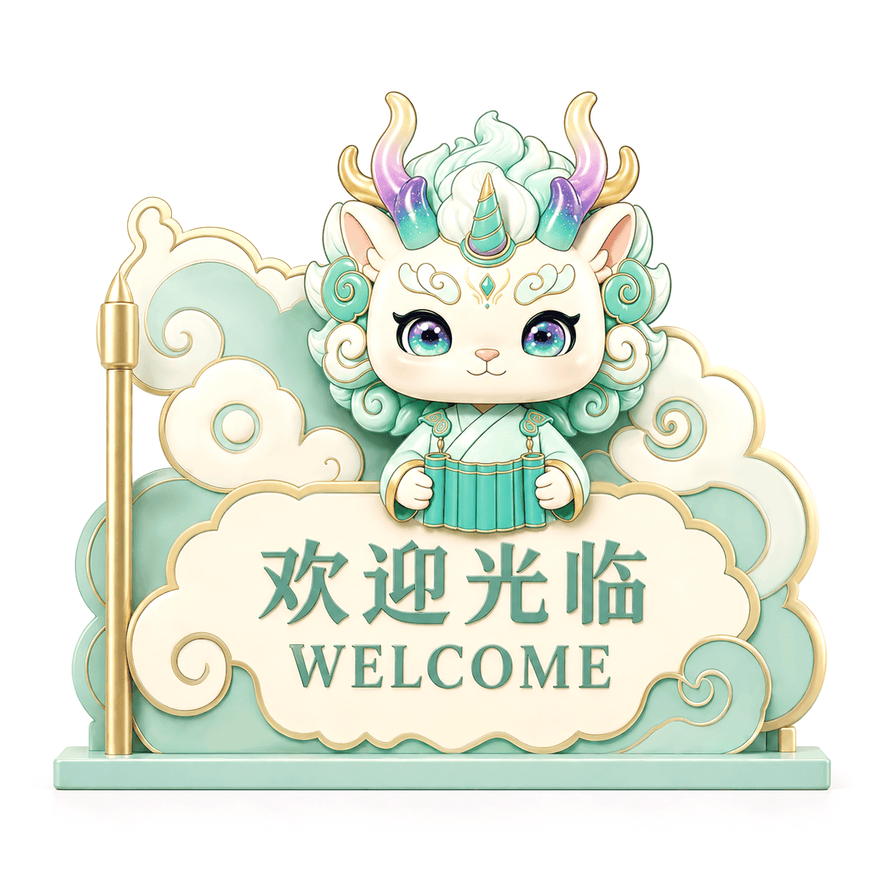 11 泽宝欢迎牌