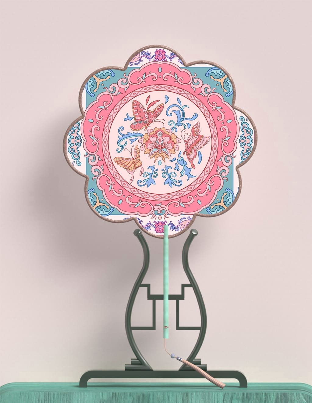 扇子样机